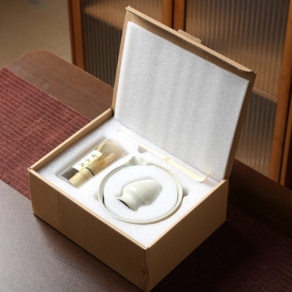 Keramische Matcha Theeceremonie set
