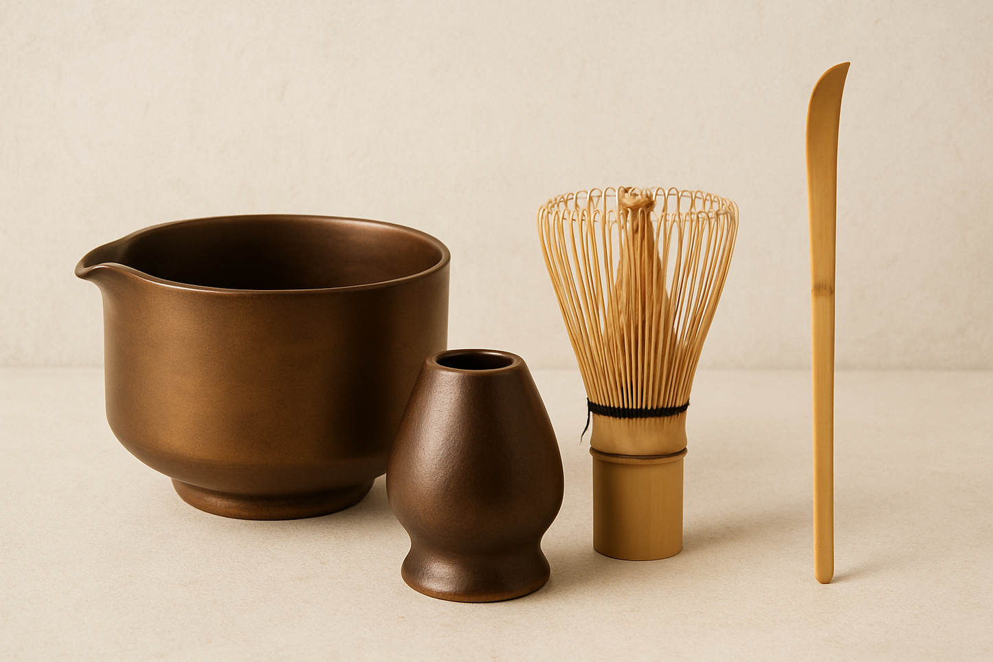 Keramische Matcha Theeceremonie set