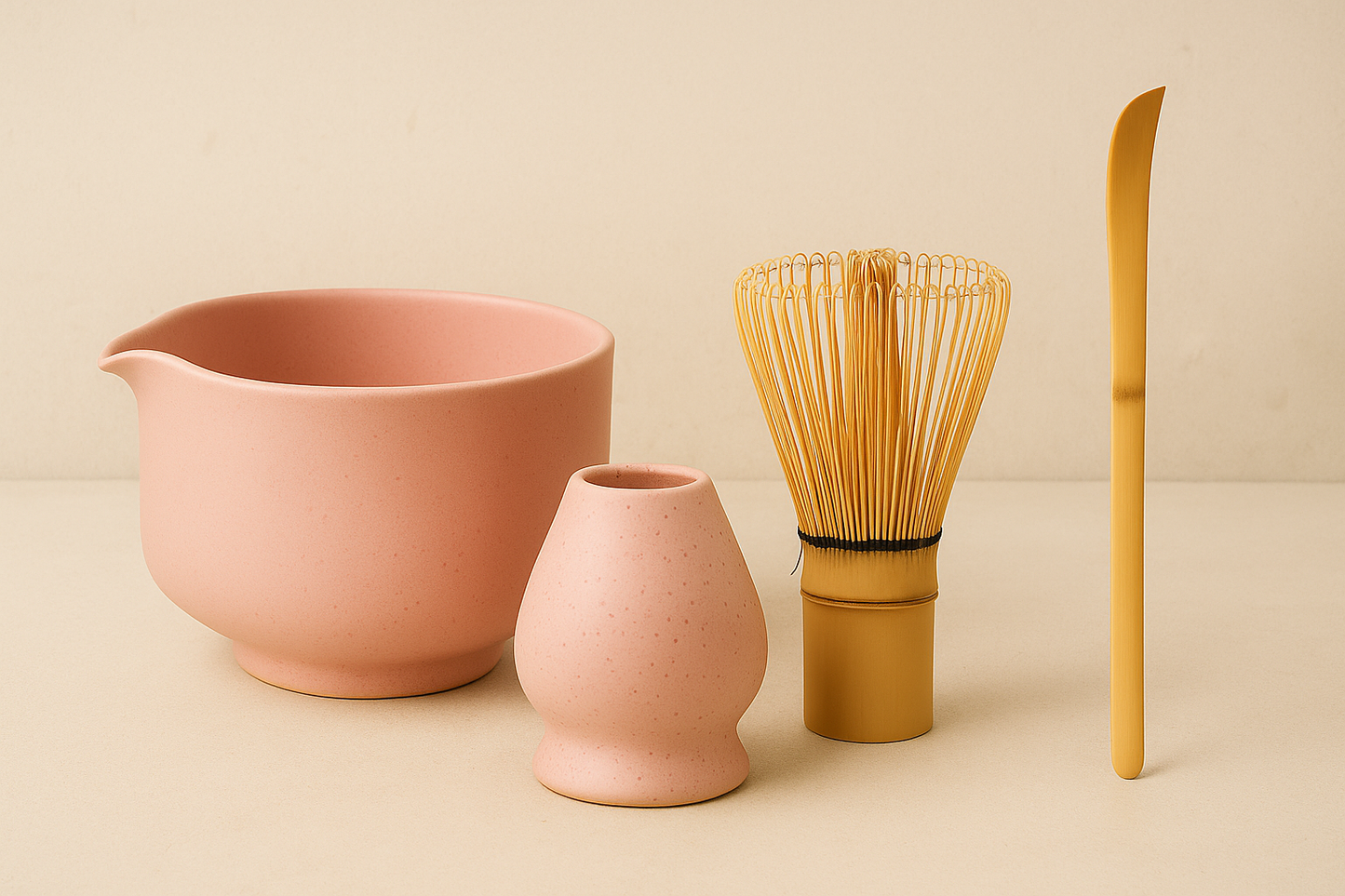 Keramische Matcha Theeceremonie set